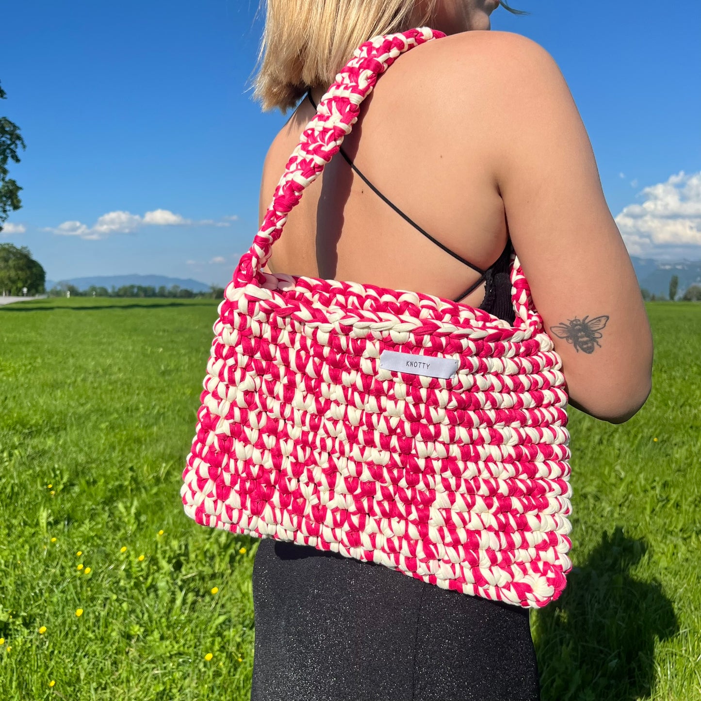 Tasche aus Textilgarn