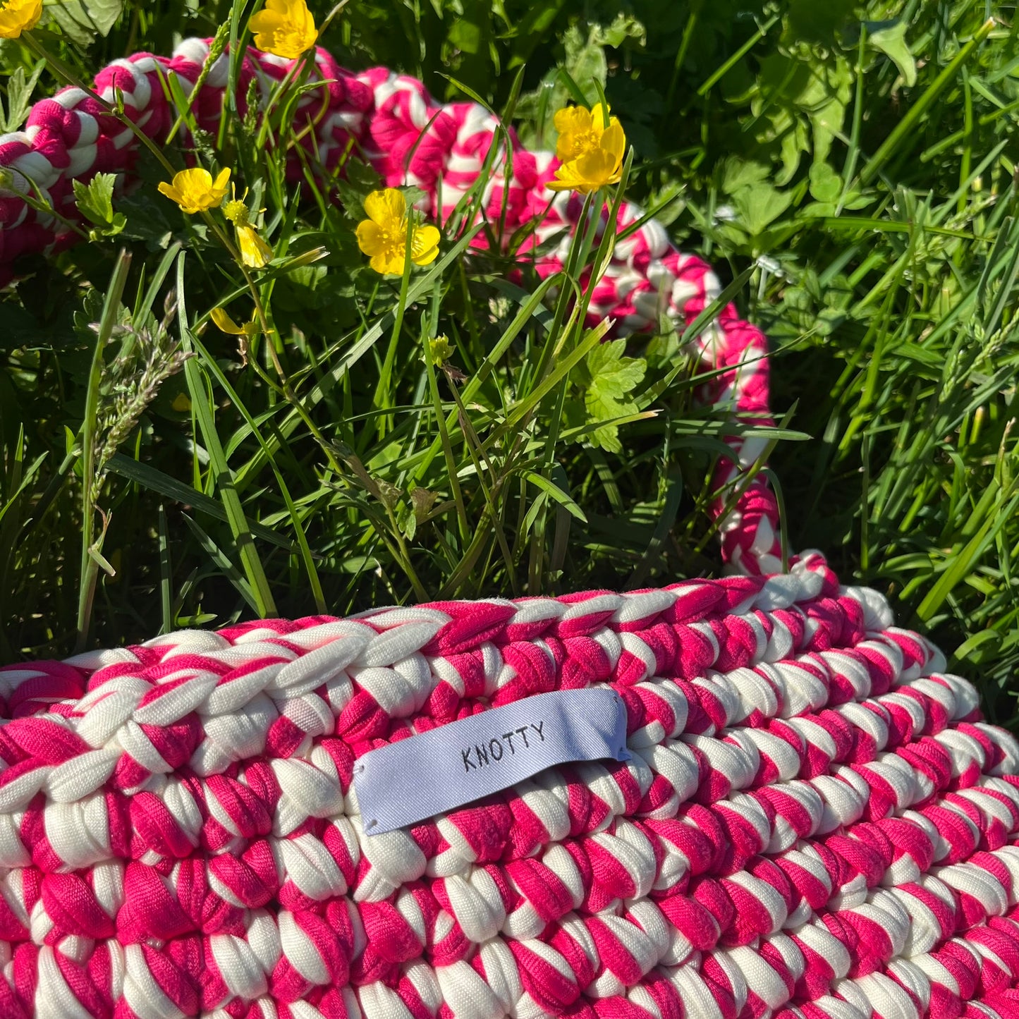 Tasche aus Textilgarn