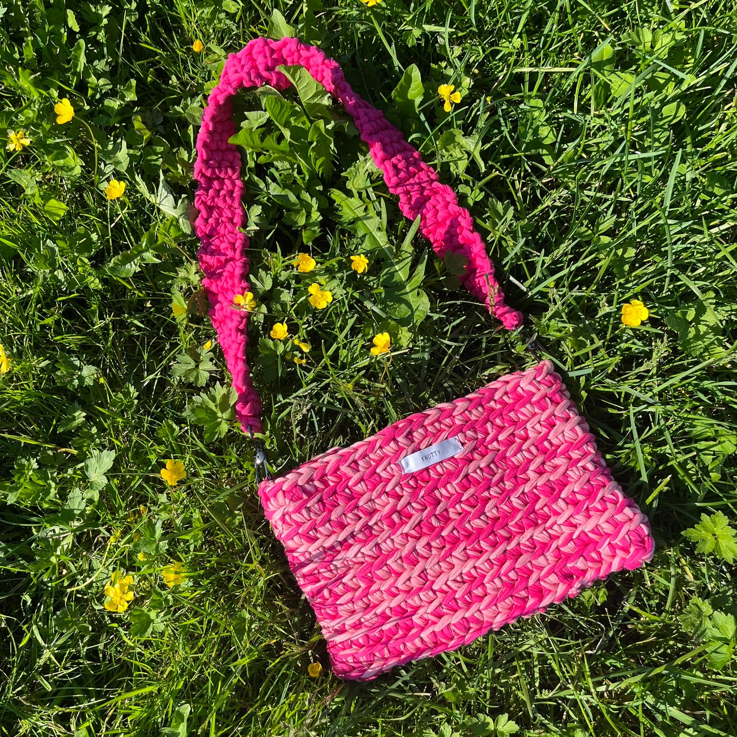Tasche aus Textilgarn