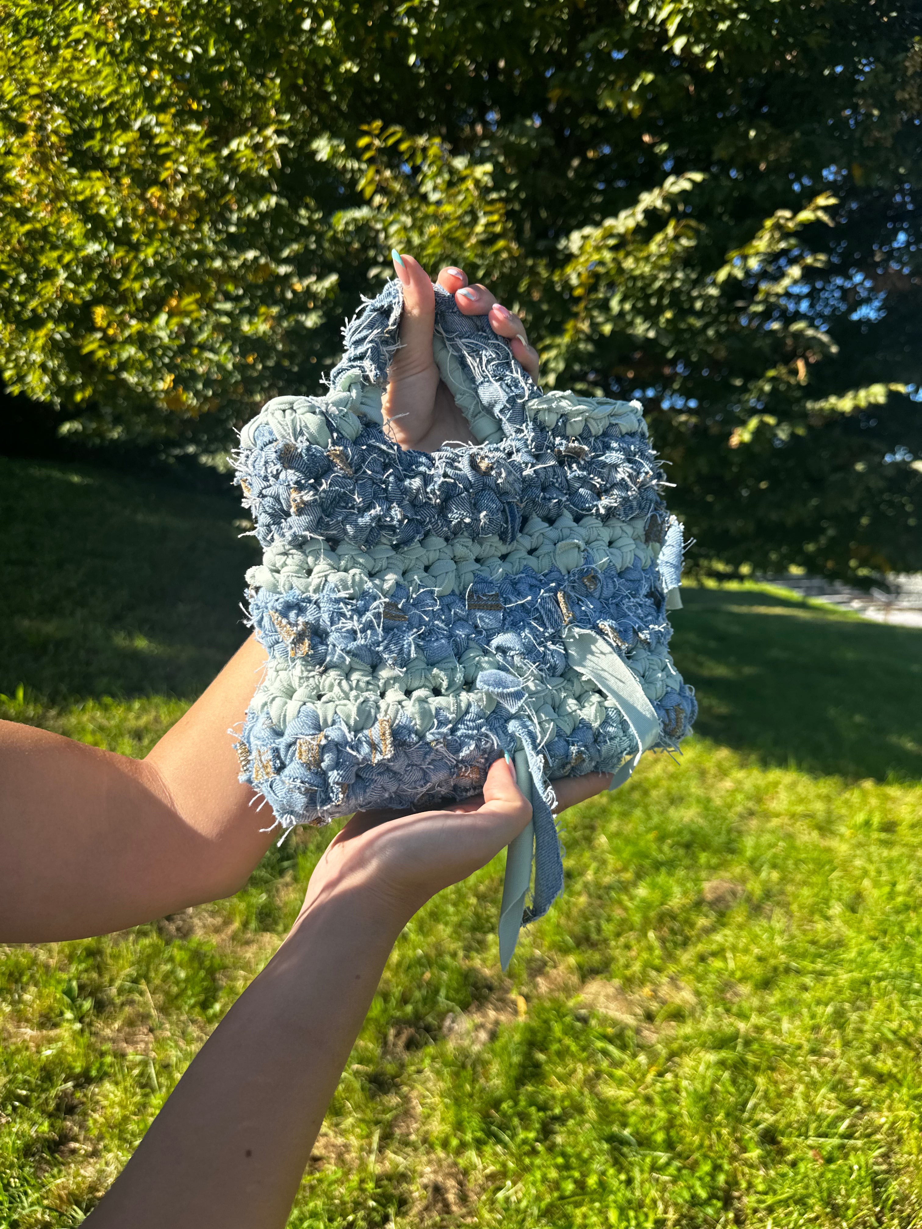 Recycled Jeans bag