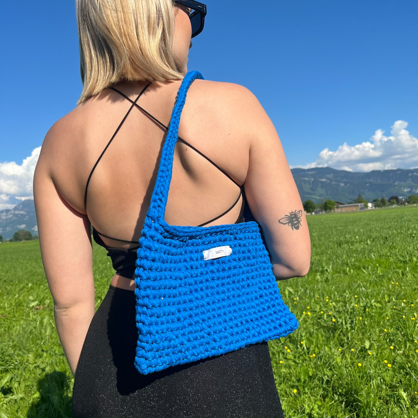 Tasche aus Textilgarn