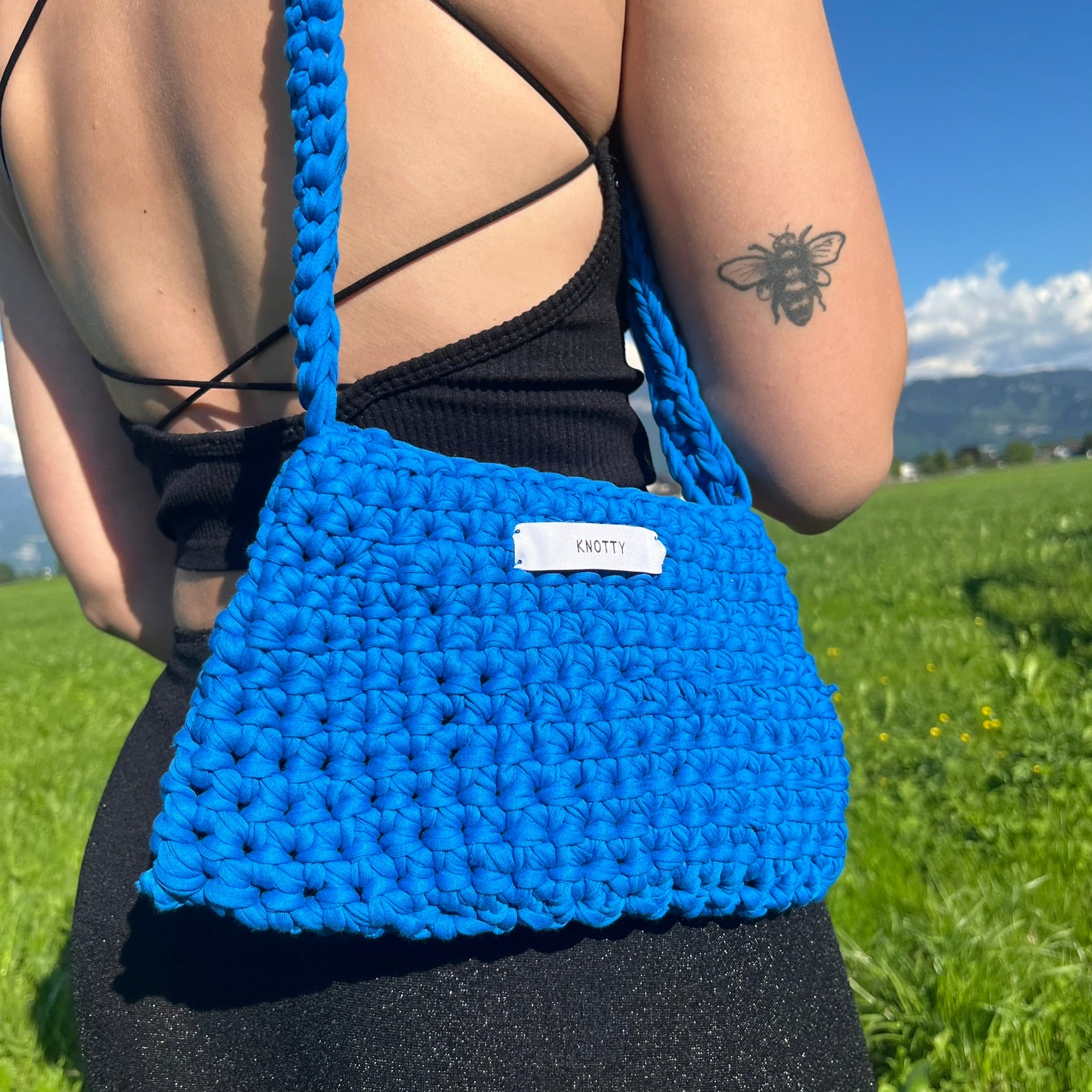 Tasche aus Textilgarn